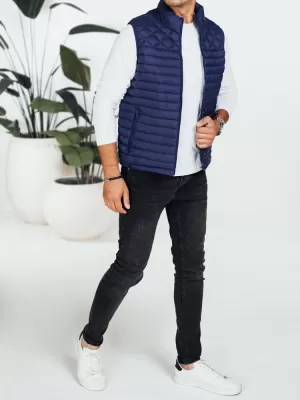 Vestă DSTREET TX5077 ALBASTRU ÎNCHIS