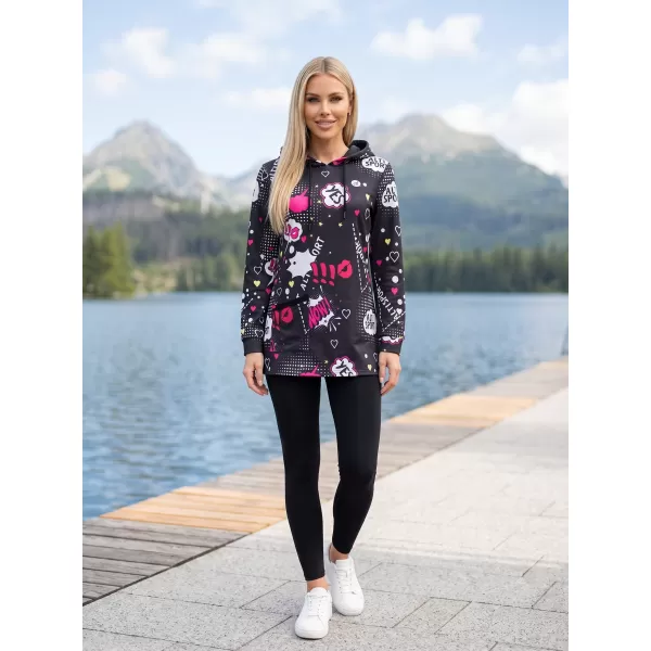  Hanorac de dama ALTISPORT GITA NEGRU 