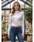 Tricou pentru femei ALTISPORT GERDA ALB