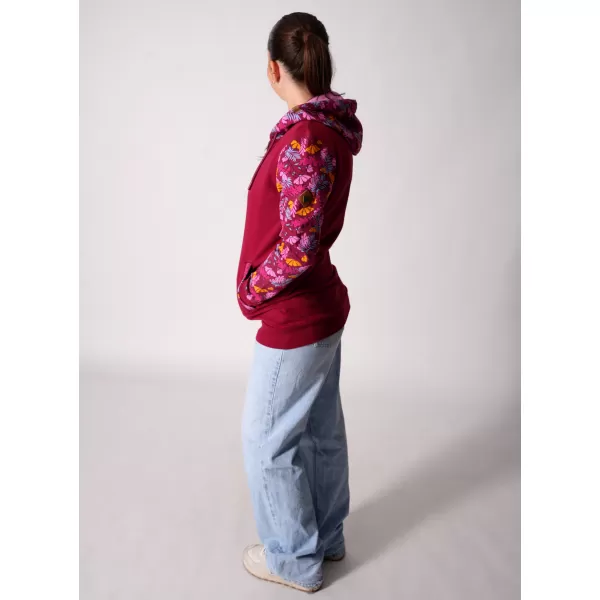  Hanorac de dama ALTISPORT GALAH BURGUNDIA 