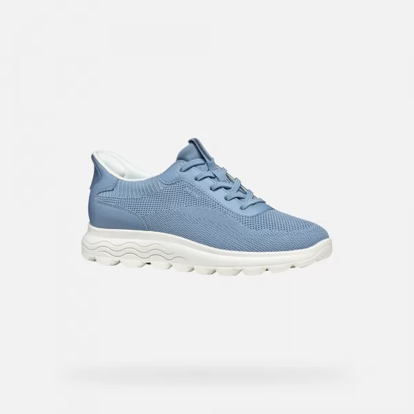  Adidași de damă GEOX SPHERICA PLUS ALBASTRU DESCHIS 