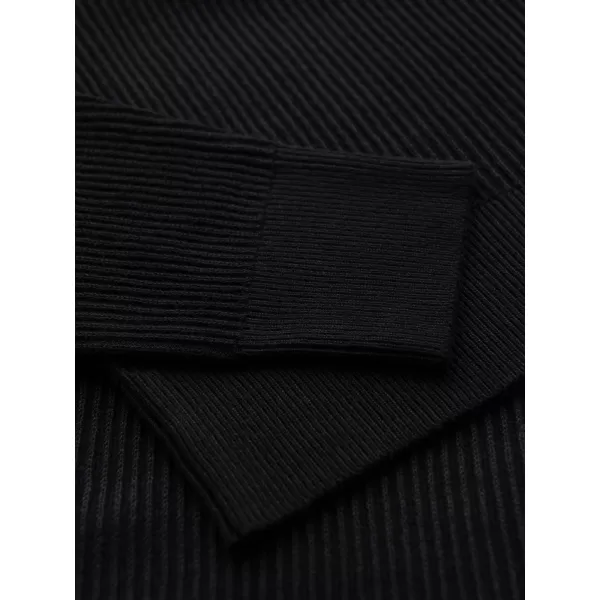  Pulover pentru bărbați OMBRE OM-SWSW-0182 NEGRU 