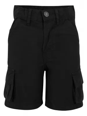 Pantaloni scurți pentru copii URBAN CLASSICS UCK7359 NEGRU
