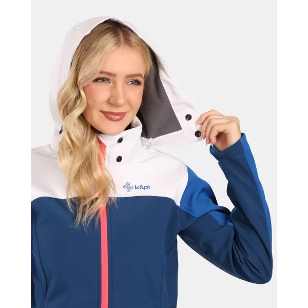  Jachetă softshell pentru femei KILPI RAVIA-W ZL0125KI ALBASTRU ÎNCHIS 