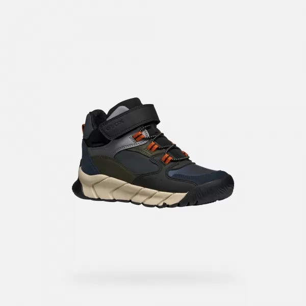 Botine pentru baieti GEOX FLEXYPER PRO BOY B J56NBA0ME22C0033 ALBASTRU ÎNCHIS 