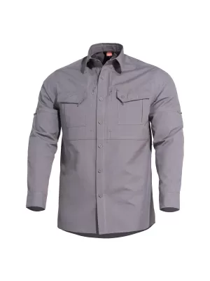 Cămașă pentru bărbați PENTAGON PLATO SHIRT K02019 LUP/GRI