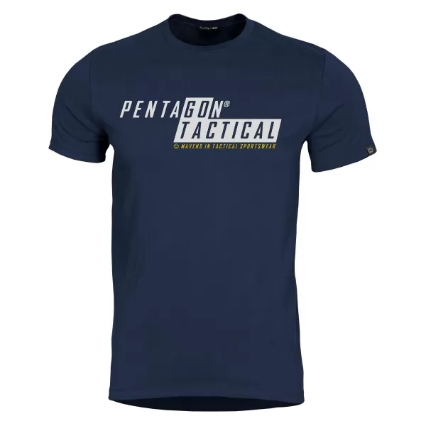  tricou PENTAGON AGERON GO TACTICAL K09012 ALBASTRU MIEZUL NOPȚII 