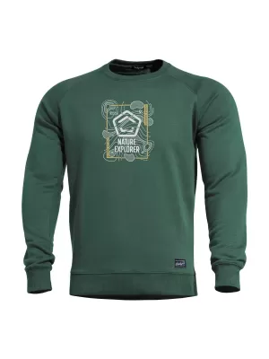 Hanorac PENTAGON HAWK SWEATER NATURE EXPLORER K09019 SPRINGBOK VERDE