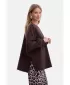 Hanorac de dama BEWEAR B306 CIOCOLATA NEAGRA