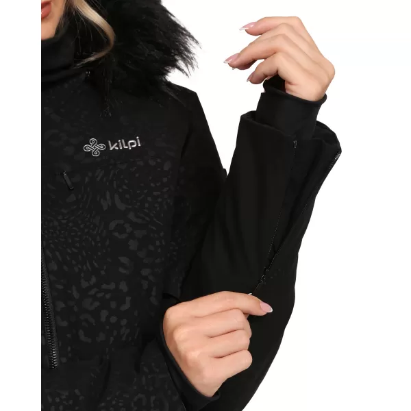  Jachetă de schi pentru femei KILPI LENA-W ZL0106KI NEGRU 