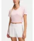 Tricou pentru femei UNDER ARMOUR TECH SSV- TWIST 1384227-647 ROZ