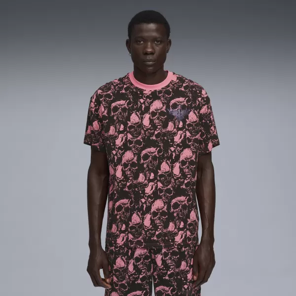  Cămaşă PUMA WORLD TOUR-NAMENT AOP TEE 63235601 SOARE A LOVIT/AOP 
