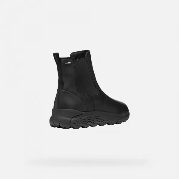  Pantofi de dama GEOX SPHERICA 4X4 ABX G009462 NEGRU 