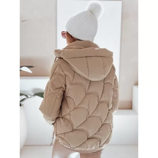  Geacă pentru doamne DSTREET TY5041 CARAMEL 