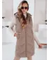 Geacă pentru doamne DSTREET TY5098 CARAMEL