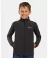Hanorac fleece pentru copii KILPI GLAMER-J ZJ0203KI NEGRU