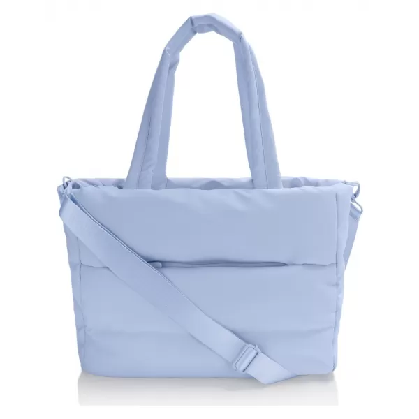  Sac HEYS PUFFER TOTE BAG ALBASTRU DESCHIS 