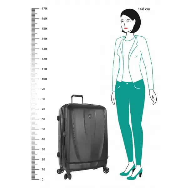  Valiză HEYS VANTAGE SMART LUGGAGE L NEGRU 