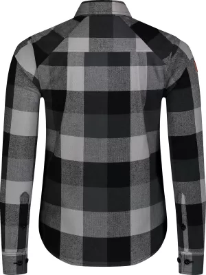 Cămașă de flanel pentru femei NORDBLANC HALCYON NBSSL8244 NEGRU