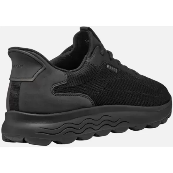  Adidași pentru bărbați GEOX SPHERICA PLUS NEGRU 