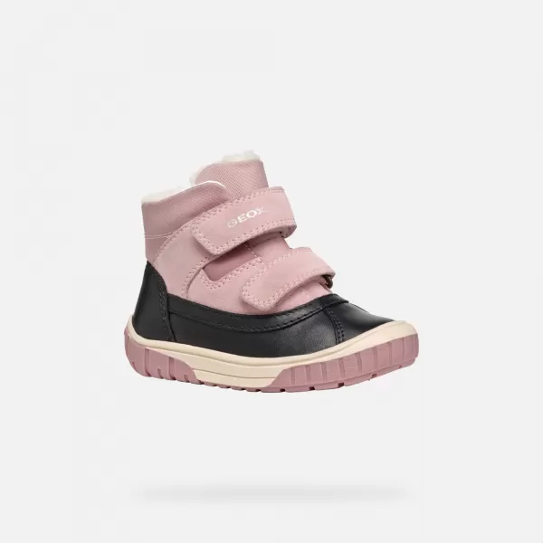 Botine pentru fete GEOX OMAR WPF NEGRU 