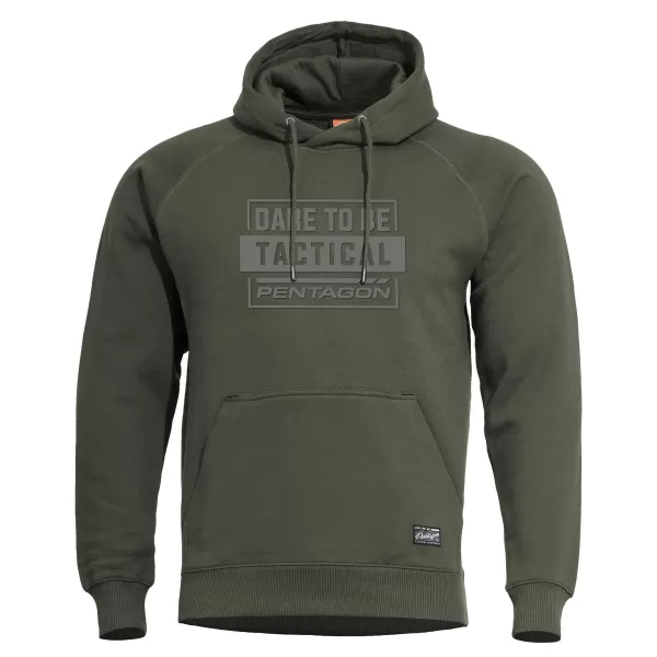 Hanorac PENTAGON PHAETON HOOD SWEATER K09021-DT06 VERDE CAMO 