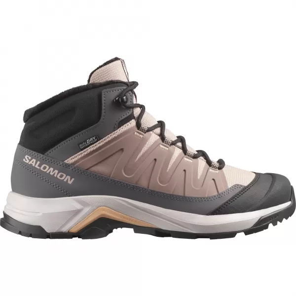  Pantofi de dama SALOMON X-ADVENTURE COLDRUSH WATERPROOF W TRANDAFIR ETHEREA/FIER/MAHONY 