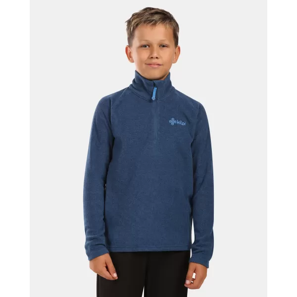  Hanorac fleece pentru copii KILPI ALMERI-J ZJ0204KI ALBASTRU ÎNCHIS 