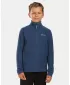Hanorac fleece pentru copii KILPI ALMERI-J ZJ0204KI ALBASTRU ÎNCHIS