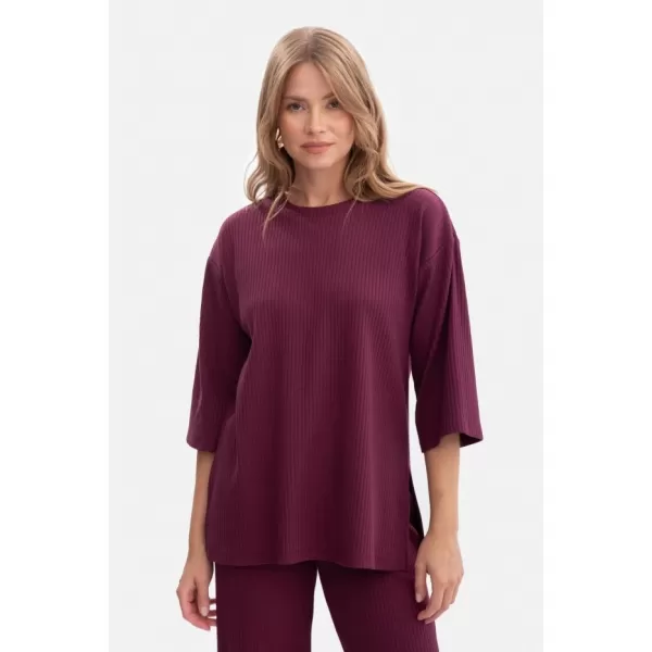  Bluza de dama BEWEAR B301 PRUNĂ 