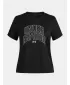 Tricou fetita UNDER ARMOUR TECH VARSITY GRAPHIC SS 6007917-001 NEGRU