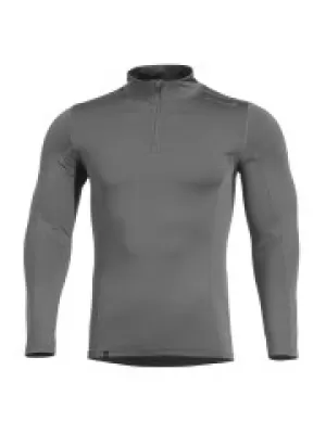 tricou PENTAGON PINDOS 1/2 ZIP SHIRT K11013 LUP/GRI