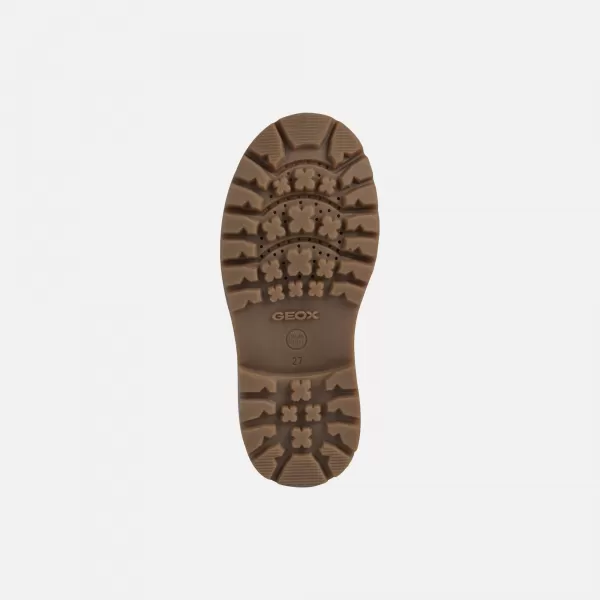  Botine pentru baieti GEOX SHAYLAX J16FAB032BCC0930 MARO DESCHIS 