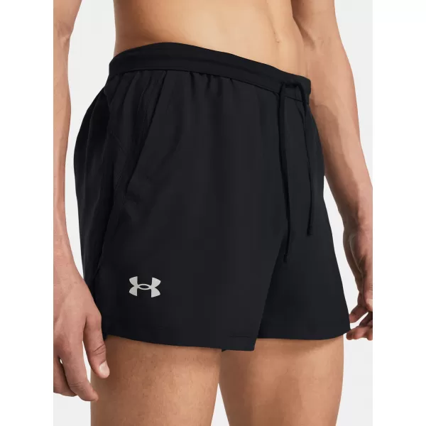  Pantaloni scurți pentru bărbați UNDER ARMOUR UA LAUNCH 5'' SHORTS 1382617-001 NEGRU 