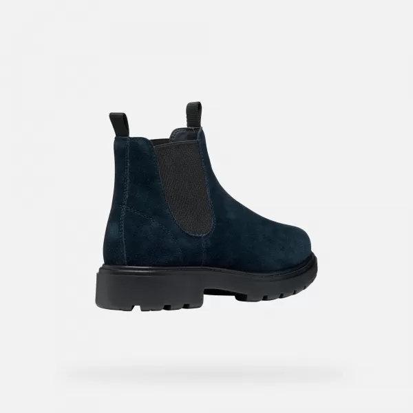  Pantofi pentru bărbați GEOX SPHERICA EC7 G011182 ALBASTRU ÎNCHIS 