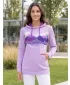 Hanorac de dama ALTISPORT GAE VIOLET DESCHIS
