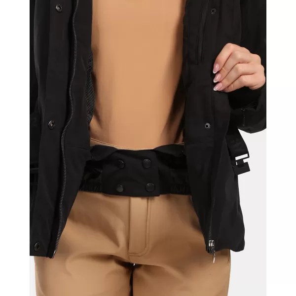  Jachetă de schi pentru femei KILPI CARRIE-W ZL0108KI NEGRU 