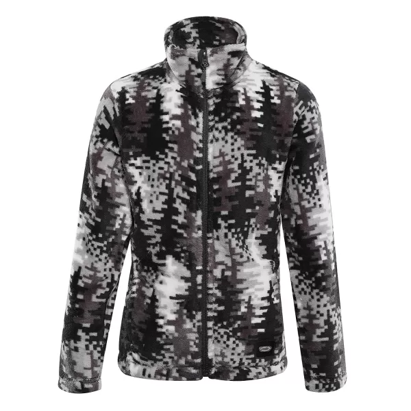  Hanorac pentru copii ALPINE PRO EFLINO GRI ÎNCHIS 