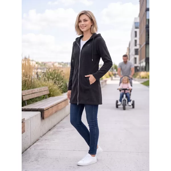  Hanorac de dama ALTISPORT LIALA NEGRU 