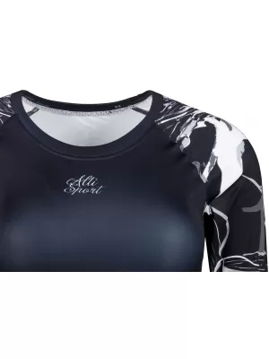 Premium de cultură funcțională pentru femei ALTISPORT VOJ/ALW114TR04 NEGRU