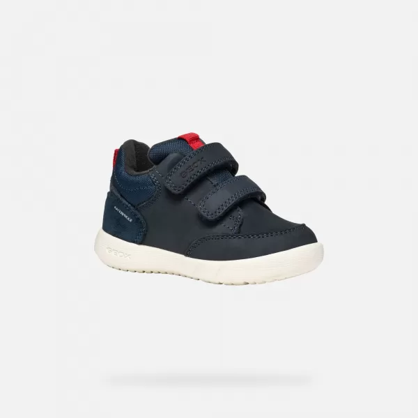  Adidași pentru băieți GEOX HYROO WPF ALBASTRU ÎNCHIS 
