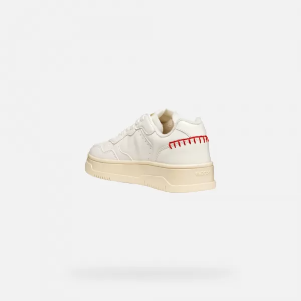  Adidași pentru fete GEOX LESTRELLA J56NLC000BCC1000 CREMOS 