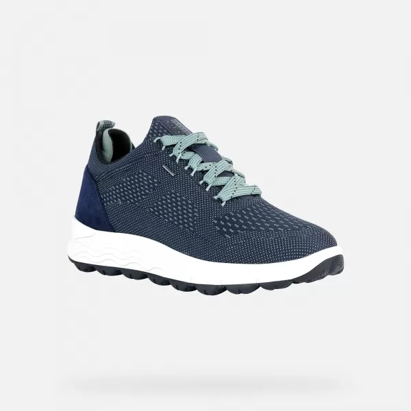  Adidași de damă GEOX SPHERICA 4X4 B ABX ALBASTRU ÎNCHIS 