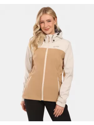 Jachetă softshell pentru femei KILPI RAVIA-W ZL0125KI BEJ