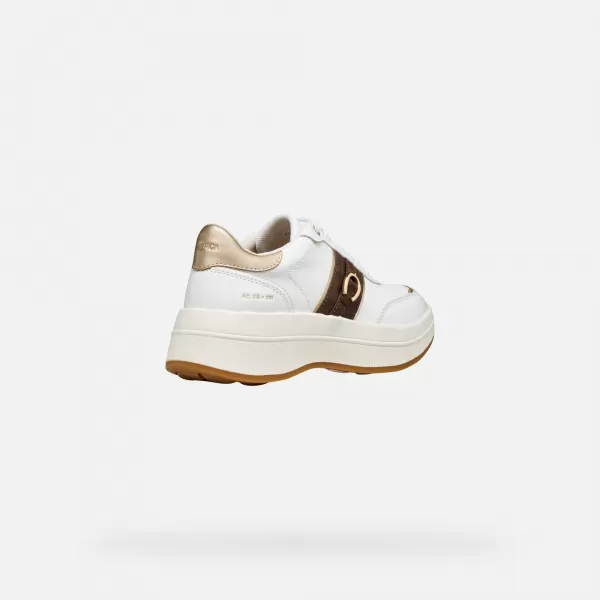  Adidași de damă GEOX SPHERICA ECUB-3 G009710 ALB 