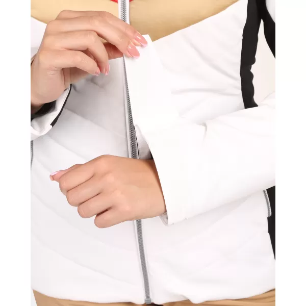  Jachetă de schi pentru femei KILPI LIN-W ZL0109KI ALB 