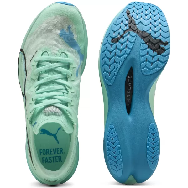  Pantofi pentru bărbați PUMA DEVIATE NITRO ELITE 3 30980907 MINT TOP/SPEED ​​BLUE 