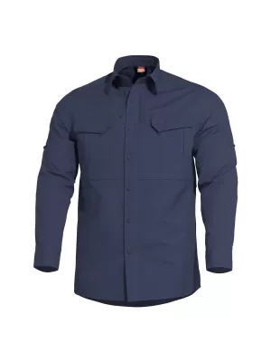 Cămașă pentru bărbați PENTAGON PLATO SHIRT K02019 ALBASTRU MIEZUL NOPȚII