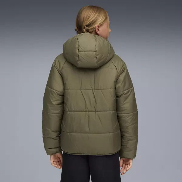  Sacou PUMA REVERSIBLE PUFFER JACKET 68840781 LOBEN GREEN 
