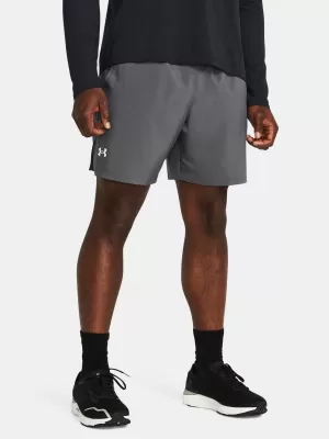 Pantaloni scurți pentru bărbați UNDER ARMOUR UA LAUNCH 7'' SHORTS 1382620-025 GRI